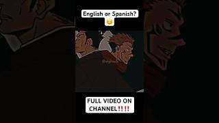 FULL VIDEO IS ON MY CHANNEL, SUBSCRIBE IF TOU WANT TO SEE MORE‼️ #anime #jjk #sukuna #jujutsukaisen