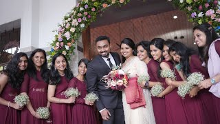 Anija and Joseph Wedding Highlights | Kerala Christian Wedding |Jolly Creations