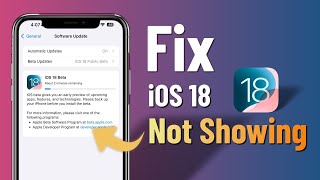 iOS 18 NOT Showing on iPhone? Fix it & Update iOS 18 NOW!