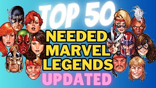 Top 50 Most Wanted Marvel Legends Post SDCC 2024 Reveals