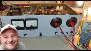 Wandel & Goltermann WS-6 Wechselspannungsstabilisator 1957 test repair teardown