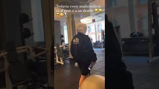 Valentina Ferrer analizando si J Balvin va al gym o a un desfile