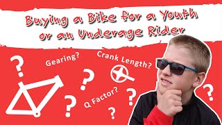 BUYING Road Bike for YOUNG Rider