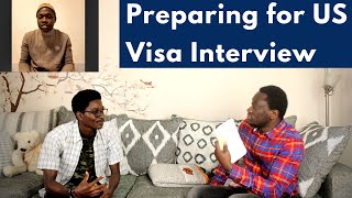 Students discuss US visa interview tips and experience