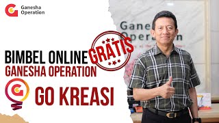 #dirumahaja ? GO punya bimbel online gratis, 24 jam setiap hari cuma di GO Kreasi