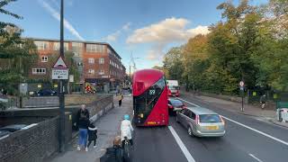 London Bus Ride - Route 133 - Streatham Station towards Liverpool Street [HV8]