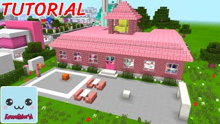 How to build SMALL SCHOOL in Kawaii World - TUTORIAL part 2