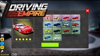 Driving Empire added gambling so i gambled all my money away for this video...Roblox Driving Empire!