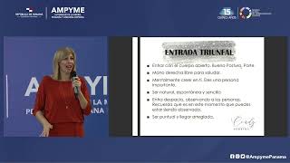 SEMANA GLOBAL DE EMPRENDIMIENTO AMPYME 2022 - ¿CÓMO BRILLAR?, CINDY PEREIRA