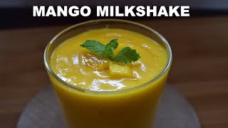 mango milkshake recipe | fresh mango juice | mavis kitchen