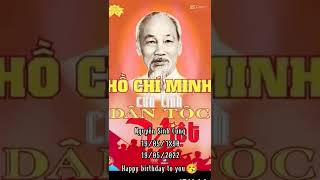 Chúc mừng sinh nhật Bác 🎂🎉