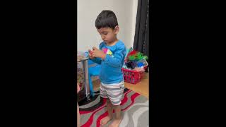 Aayan is following deraction in his therapy time || Autism life