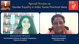 Gender Equality in India: Some Practical Ideas | Tillotoma Foundation | Kanta Singh | Kamakshi Wason