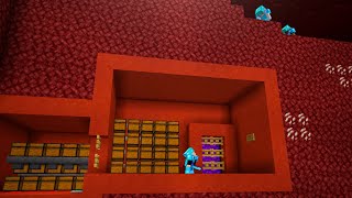 Esta es la BASE SECRETA en el NETHER de Minecraft HCF! 🔥