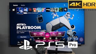 Astro's Playroom PS5 Pro Gameplay With LG Oled TV 4K