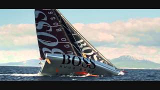 Mast Walk by Alex Thomson & the BOSS Suit