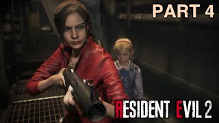 RESIDENT EVIL 2 REMAKE Tamil Walkthrough Gameplay Part 4 - FINDING SHERRY (CLAIRE)