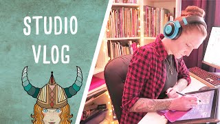 Studio Vlog | Another cozy Vlog during October