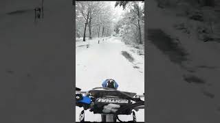 How to Ride a Husqvarna FE450 in Deep Snow?