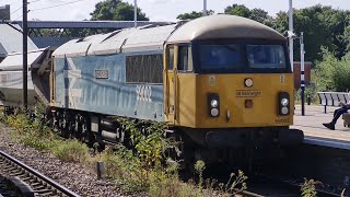 GBRF 69002 passing Peterborough