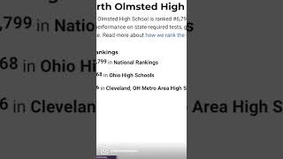 North Olmsted High School is A Great Option To Consider When Looking For The Right City To Move to