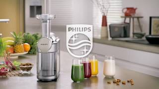 Philips Masticating Juicer unleash all the goodness