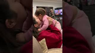 Mommy making Lucy laugh 2018