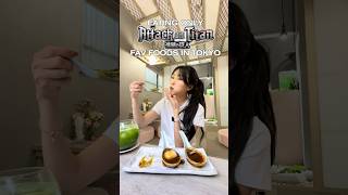 Attack on Titan Fav Foods in Tokyo, Japan