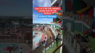 Day in the life on ICON OF THE SEAS (WORLD LARGEST CRUISE SHIP)