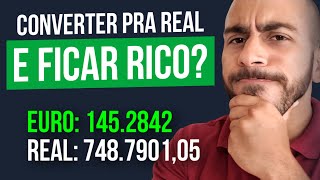 O QUE FAZER COM O SEU PRIMEIRO SALÁRIO EM EURO!