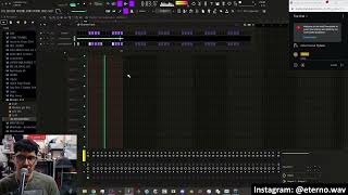 Minimal Techno from scratch in Fl Studio 21 mostly stock plugins (Stream #189)