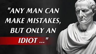 Cicero's Life Lessons Men Learn Too Late In Life