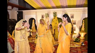 Rajputi Ghoomer Dance on Haldi function