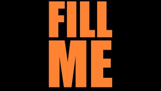 "Fill Me" Second Procreate Lettering Animation #shorts