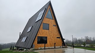 A-frame airbnb in Millersburg, OH