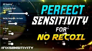 ZERO RECOIL SENSITIVITY PUBG MOBILE | PUBG NEW BEST SENSITiVItY |  PREDATOR GAMING