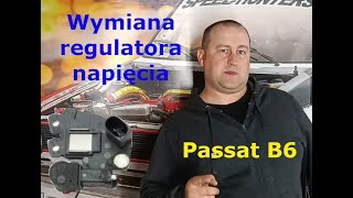 Wymiana regulatora napięcia Passat B6