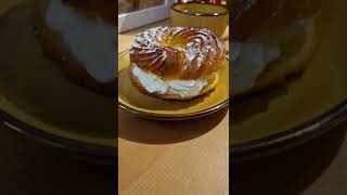 Choux pastry with Mascarpone cream