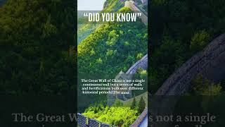 The Great wall of China #china #wall #ancient #worldheritage #youtubeshorts #trending #india #reels