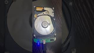 Damaged HDD Drive Spinning