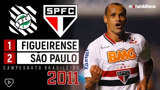 Figueirense 1x2 São Paulo - 2011 - A ARTE DE RIVALDO GARANTE A VITÓRIA COM UM GOLAÇO!