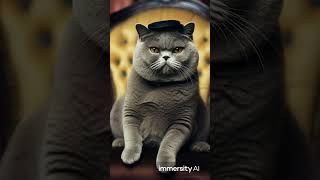 British Shorthair, a true icon of British feline elegance #cat #catlover #cutecat  #britishshorthair