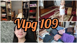 Yaz gəldi.Qarderobumu düzənlədim.Mənimlə günlük ev işləri.Vlog 109