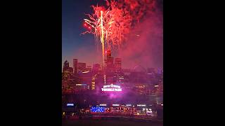 Seattle 4th of July Fireworks Show 2024 Seattle Mariners Fireworks Night #4thofjuly #shorts