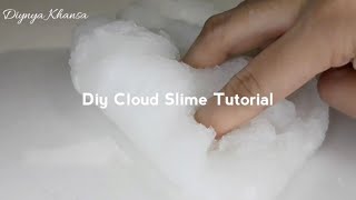 Cara Membuat Slime dengan Mudah // Cloud Slime Tutorial