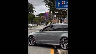 Audi RS6 launch control ￼