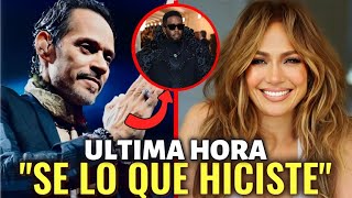 💥MARC ANTHONY SE ENTERA de la RELACIÓN de JLo con DIDDY COMB y la HUMILLA DELANTE DE TODOS!