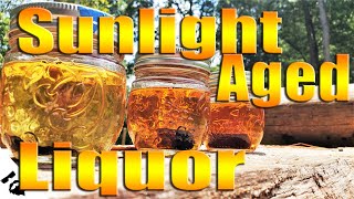 🌞Using SUNLIGHT to Age Liquor?!