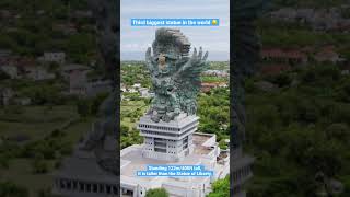 Third BIGGEST statue in the world in Bali 😵‍💫 | Taller than the Statue of Liberty #shorts