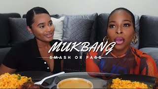 MUKBANG: CELEBRITY MEN SMASH OR PASS!!!! | NYC VIBES | ZOEY M X MADEBYKAYKITCHEN